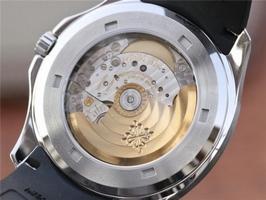 Patek-Philippe Aquanaut 5167 KMF Gray Dial Black Rubber Strap Watch00353