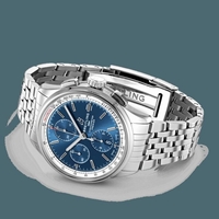 Replica Breitling Premier Chronograph 42 Steel Blue Watch00500