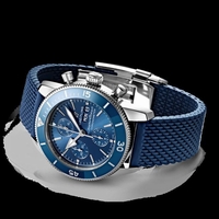 Replica Breitling Superocean Heritage II Chronograph 44 Steel Blue Breitling Watch01083