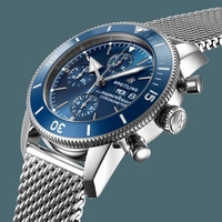 Replica Breitling Superocean Heritage II Chronograph 44 Steel Blue Watch00756