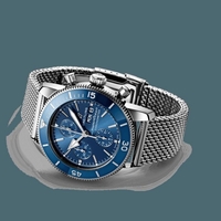 Replica Breitling Superocean Heritage II Chronograph 44 Steel Blue Watch00756