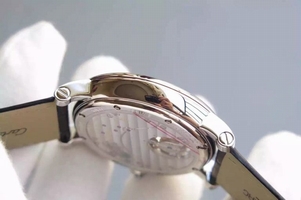 Replica Cartier Rotonde De Cartier Tourbillon Blue Dial Cartier Watch01216