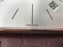 Replica High Quality Cartier Tank White Dial Brown Leather Strap Watch00520
