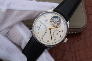 Replica IWC AZ Portuguese Tourbillon IW5046 White Dial Markers Watch00268