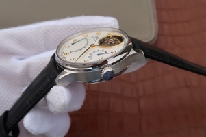 Replica IWC AZ Portuguese Tourbillon IW5046 White Dial Markers Watch00268