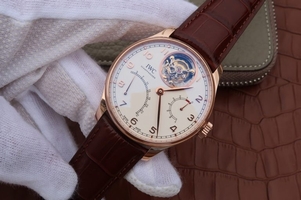 Replica IWC AZ Portuguese Tourbillon IW5046 White Dial Watch01346