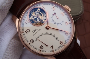 Replica IWC AZ Portuguese Tourbillon IW5046 White Dial Watch01346
