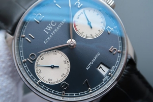 Replica IWC Portuguese IW500112 Laureus Edition Leather Strap IWC Watch00357