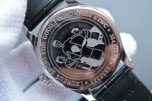 Replica IWC Portuguese IW500112 Laureus Edition Leather Strap IWC Watch00357