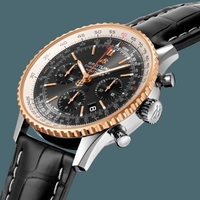 Replica Luxury Breitling Navitimer 1 B01 Chronograph 43 Steel & red gold Stratos Gray Watch00465