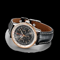 Replica Luxury Breitling Navitimer 1 B01 Chronograph 43 Steel & red gold Stratos Gray Watch00465