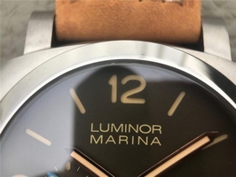 Replica Panerai PAM1351 Titanium Brown Dial Brown Asso Strap Watch01350