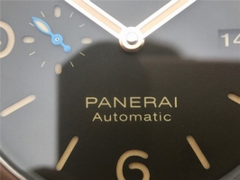 Replica Panerai PAM1351 Titanium Brown Dial Brown Asso Strap Watch01350