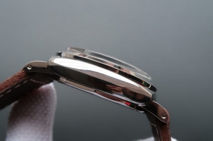 Replica Panerai PAM587 Thick Brown Leather Strap Watch00956