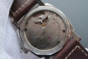 Replica Panerai PAM587 Thick Brown Leather Strap Watch00956