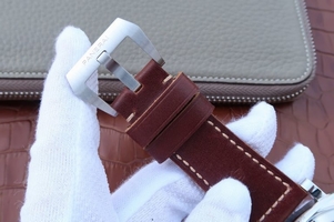 Replica Panerai PAM663 Brown Leather Strap Panerai Watch00081