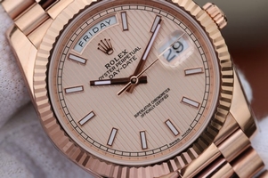 Replica Rolex Day-Date 40mm 228235 Textured Dial Bracelet Rolex Watch00657