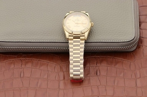 Replica Rolex Day-Date 40mm 228238 Dial Roman Markers Bracelet Watch00839