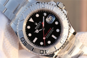 Replica Rolex Yacht-Master 116622 Black Dial Bracelet Watch00041