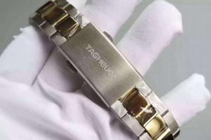 Replica Tag-Heuer Aquaracer Calibre 5 Yellow Gold Dial Bracelet Watch01338