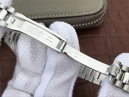 Rolex DateJust 28mm Diamonds Bezel White Dial Diamonds Rome Markers Bracelet Rolex Watch00611