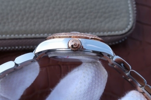 Rolex DateJust 31mm 178383 Diamonds Bezel Roman Markers Brown Dial Watch00604