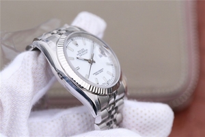 Rolex DateJust 36mm 116234 White Dial Stick Markers 904L Bracelet Watch01173