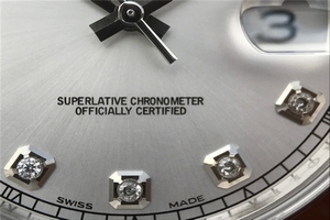 Rolex DateJust 41mm 126300 White Dial Diamonds Markers Bracelet Watch00987