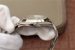 Rolex DateJust 41mm 126300 White Dial Diamonds Markers Bracelet Watch00987