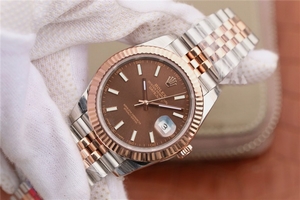 Rolex DateJust 41mm 126331 Wrapped Brown Dial Bracelet Rolex Watch00191