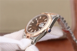 Rolex DateJust 41mm 126331 Wrapped Brown Dial Bracelet Rolex Watch00191