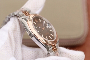 Rolex DateJust 41mm 126331 Wrapped Brown Dial Bracelet Rolex Watch00191
