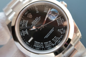 Rolex DateJust II 41mm 126333 Black Dial Roman Markers Bracelet Rolex Watch01405