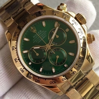 Rolex Daytona 116518 Green Dial on Bracelet Rolex Watch01274