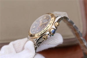 Rolex Daytona 116523 Thick Wrapped Blue Dial Numerals Markers Bracelet Rolex Watch01198