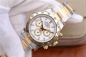 Rolex Daytona 116523 Thick Wrapped White Dial Bracelet Watch00510