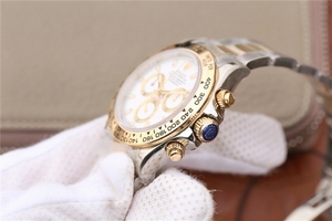 Rolex Daytona 116523 Thick Wrapped White Dial Bracelet Watch00510