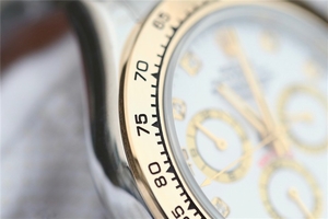 Rolex Daytona 116523 Thick Wrapped White Dial Diamonds Markers Bracelet Rolex Watch00783