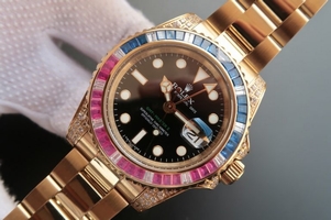 Rolex GMT-Master II BP 116758 Blue/Red Crystal Bezel Watch00285