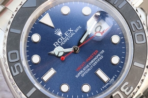 Rolex Yacht-Master 116655 Blue Dial on Bracelet Rolex Watch00858
