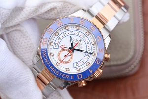 Rolex YachtMaster II 116681 Blue Ceramic Bracelet Rolex Watch00114