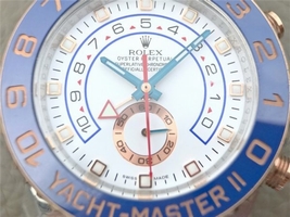 Rolex YachtMaster II 116681 Blue Ceramic Bracelet Rolex Watch00114