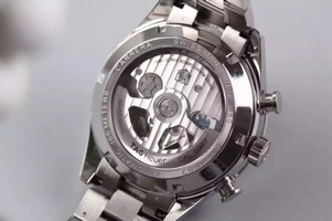 Tag-Heuer Carrera CAL1887 Chronograph Black Dial Bracelet Watch01108