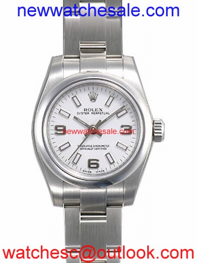Rolex Oyster Perpetual No Date 176200WASO White