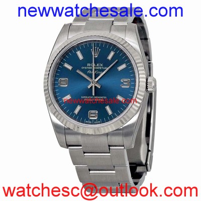 Rolex Airking 114234BLASO Stainless Steel