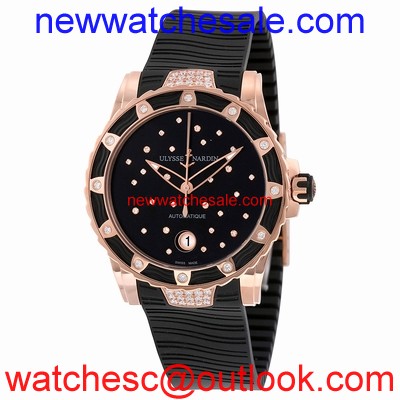 Ulysse Nardin 8156-180E-3C/22 18kt Rose Gold