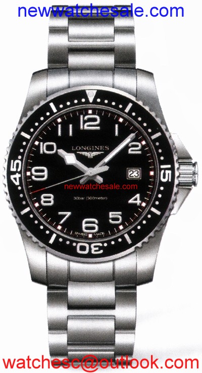 Longines HydroConquest L3.688.4.53.6 Black