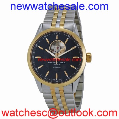 Raymond Weil Freelancer 2710-STP-20021 Black with Skeletal display