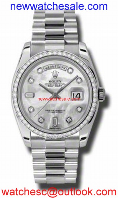 Rolex Day-Date 118346MDP Platinum