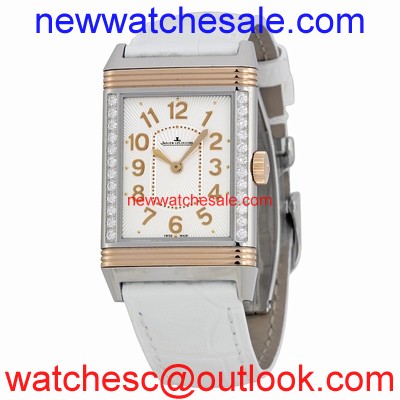 Jaeger LeCoultre Reverso Q3224420 18kt Rose Gold and Stainless Steel